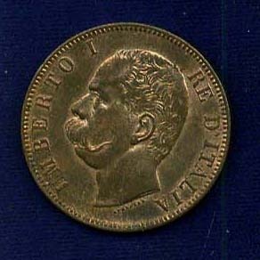 Coin 1893 Italy 1b