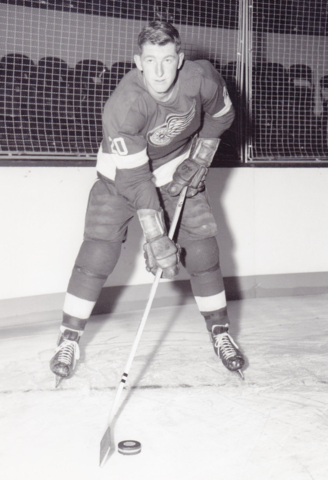 Len Lunde 1960 Detroit Red Wings
