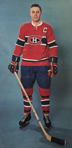 Jean Béliveau 1966 Montreal Canadiens