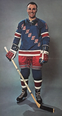 Harry Howell 1966 New York Rangers
