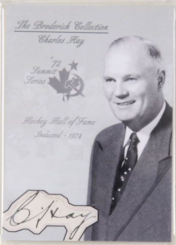 Charles Hay Hockey Card - The Broderick Collection