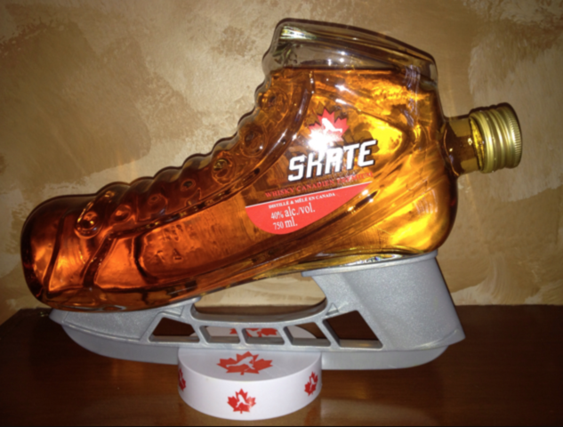 Skate Premium Canadian Whisky Bottle