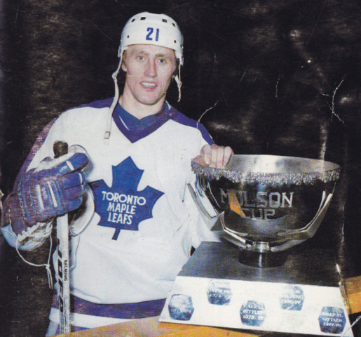 Börje Salming 1980 Toronto Maple Leafs Molson Cup Winner