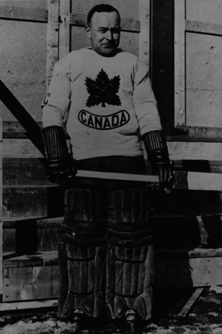 William "Bill" Cockburn 1932 Team Canada Olympic Hockey Goaltender