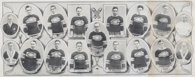 Montreal Canadiens Team Photo 1930