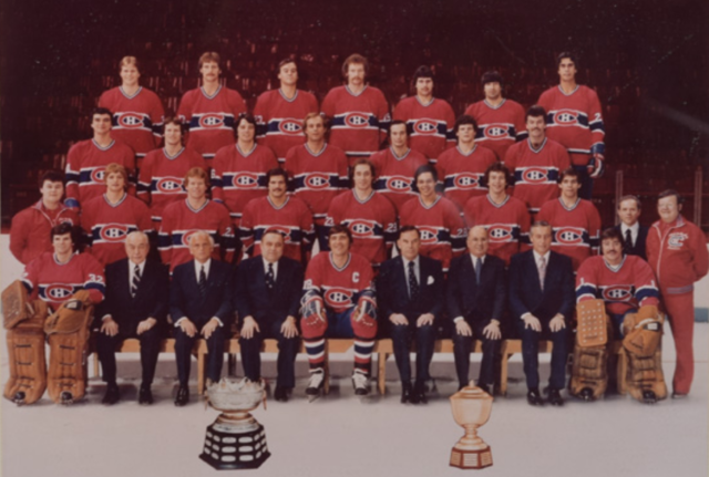 Montreal Canadiens Team Photo 1980 Club De Hockey Canadien