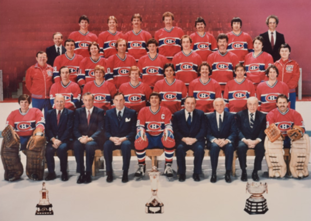 Montreal Canadiens Team Photo 1981 Club De Hockey Canadien
