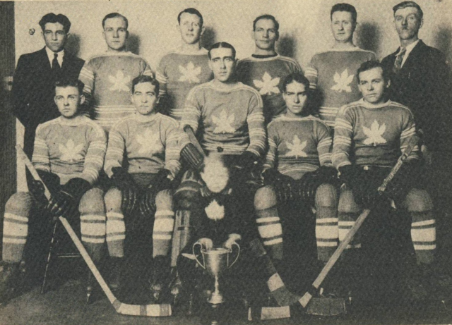 Cape Breton Maple Leafs 1934 Dominion Four-Team Hockey League Champions