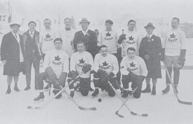 Winter Olympics Ice Hockey Champions 1924 Toronto Granites / Team Canada