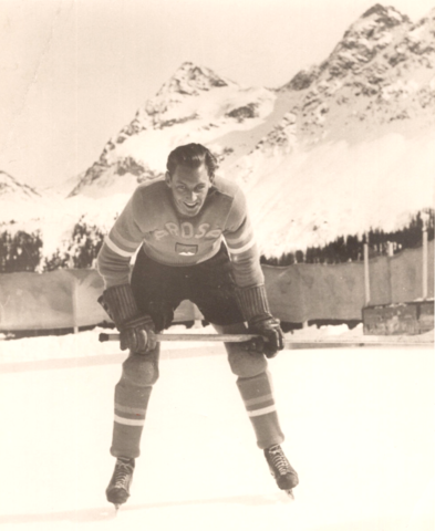 Arosa Hockey Team Player 1936 EHC Arosa
