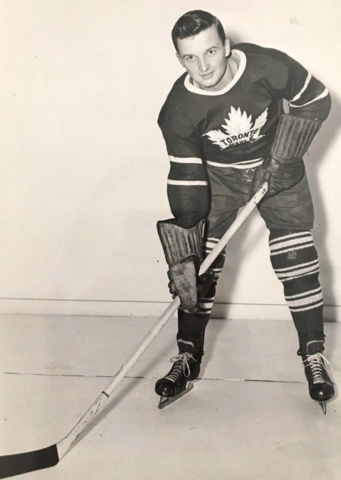 Gus Bodnar 1944 Toronto Maple Leafs