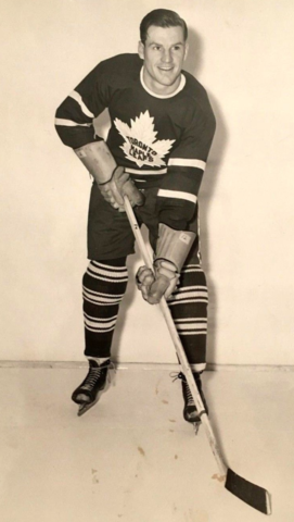Cal Gardner 1949 Toronto Maple Leafs