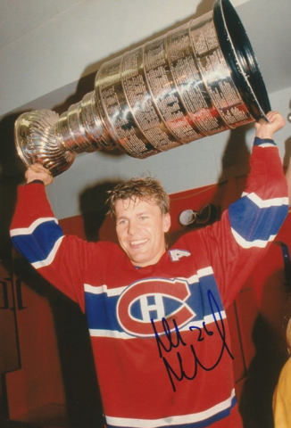 Mats Näslund 1986 Stanley Cup Champion Montreal Canadiens