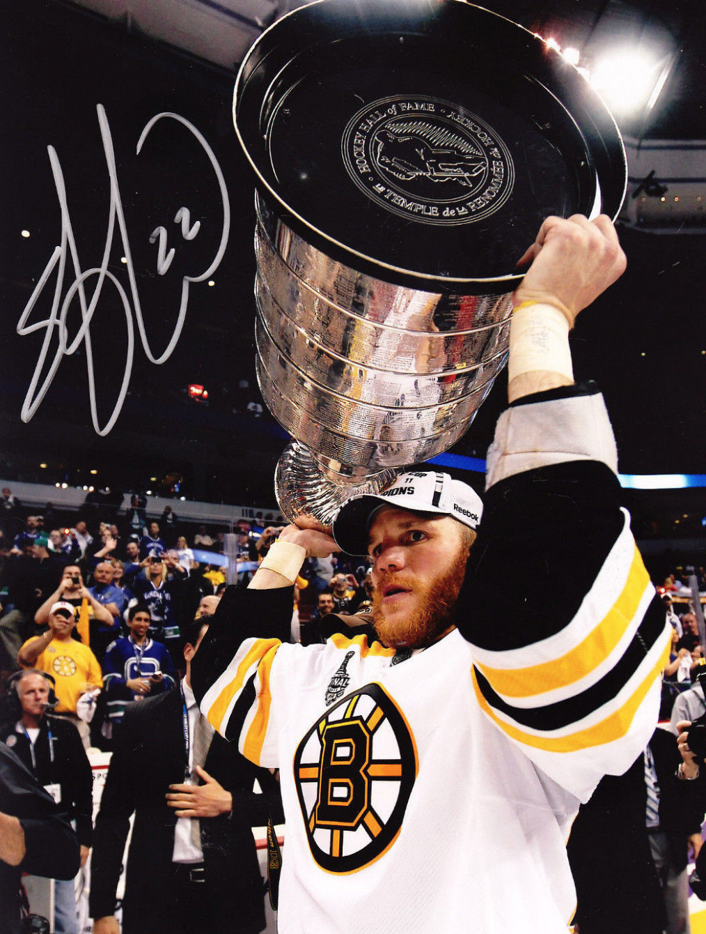 Shawn Thornton Signed Boston Bruins Jersey (JSA COA) 2xStanley Cup Champ  Winger