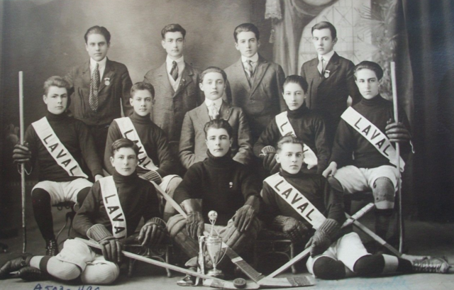 Laval Hockey Team 1918 Champions