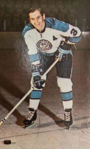 Bob Woytowich 1971 Pittsburgh Penguins
