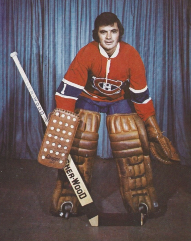 Michel Plasse 1973 Montreal Canadiens