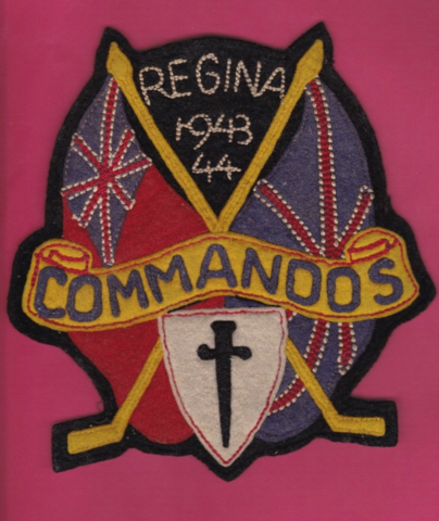 Regina Commandos Team Crest 1943-44