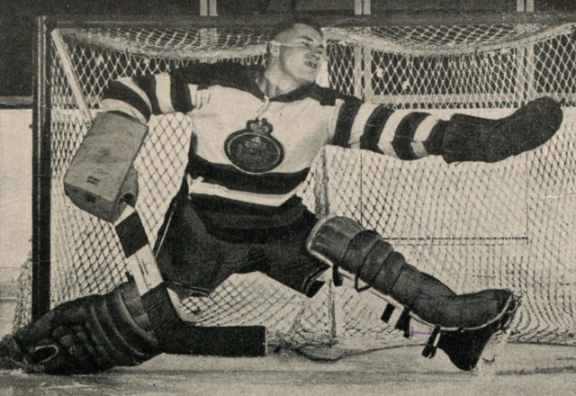 Gerry McNeil 1956 Montreal Royals / QHL