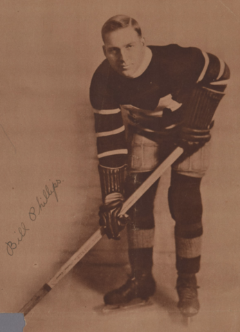 Merlyn "Bill" Phillips 1928 Montreal Maroons