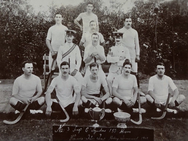 15th Hussars Hockey Team 1909 Champions