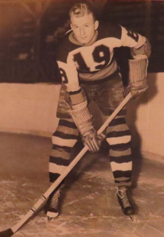 Harry Frost 1939 Boston Bruins