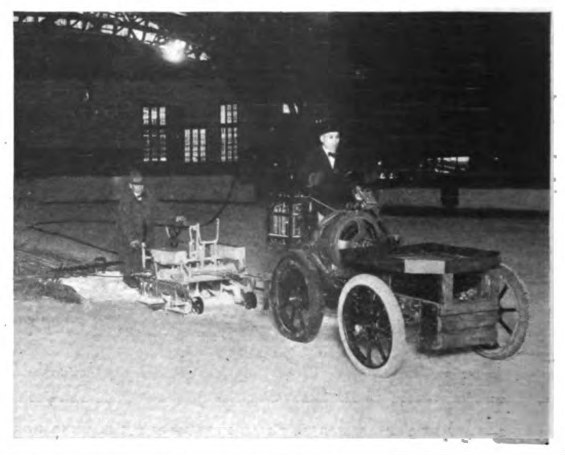 Ice Scraper at Elysium Arena, Cleveland 1917
