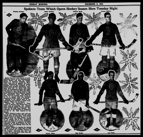 Spokane Canaries Team Photo 1916