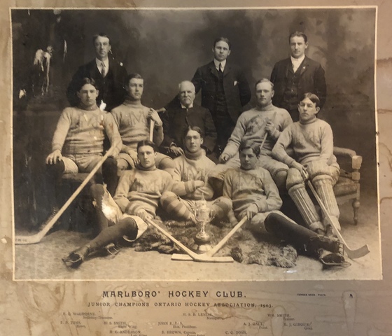 Marlboro Hockey Club OHA Champions 1903
