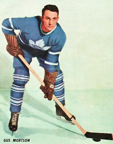 Gus Mortson Toronto Maple Leafs Legend