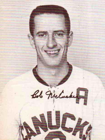 Bob McCusker 1965 Vancouver Canucks