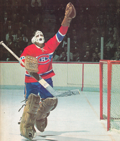 Rogie Vachon 1970 Montreal Canadiens Goalie