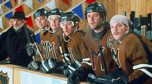 RIP Burt Reynolds - Hockey Coach of the Mystery, Alaska Team - Hockey Movie 1999