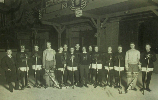 Harvard University Ice Hockey Team 1916 Harvard Crimson Hockey