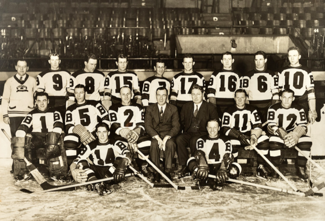 Boston Bruins Team Photo 1935