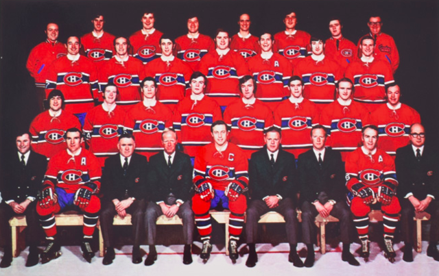 Montreal Canadiens Team Photo 1970