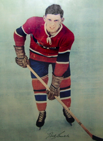Dick Gamble 1952 Montreal Canadiens