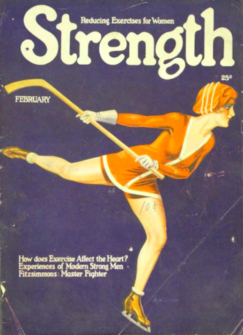 Women's Ice Hockey 1926 Strength Magazine