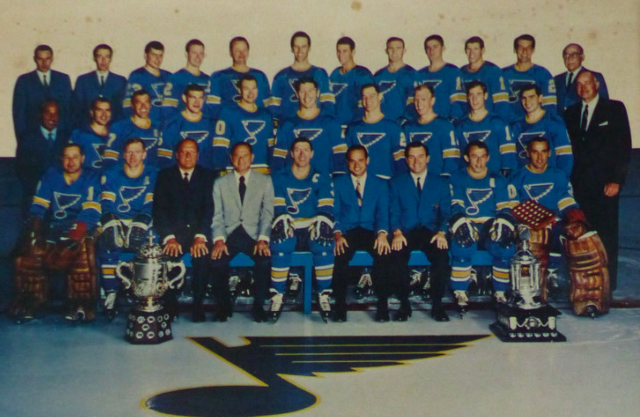 St. Louis Blues 1969 Clarence S. Campbell Bowl Champions
