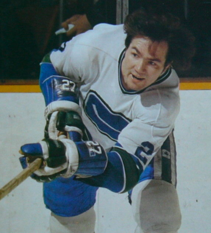 Harold Snepsts 1977 Vancouver Canucks