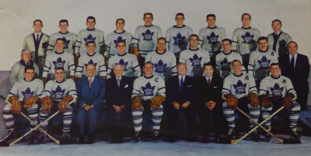 Toronto Maple Leafs Team Photo 1956-57 | HockeyGods