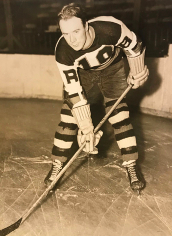 Mel Hill 1939 Boston Bruins