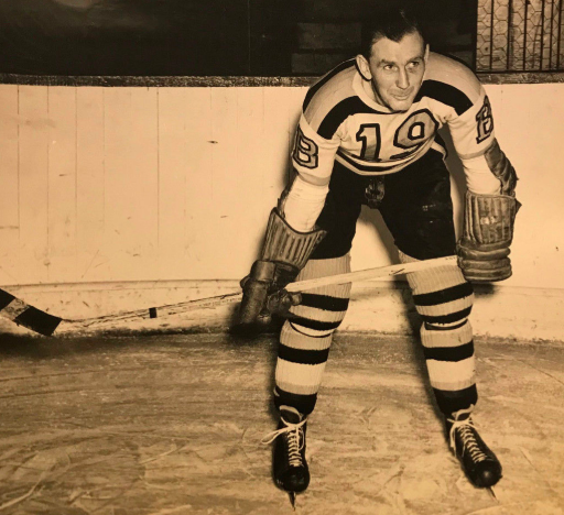 Irwin "Yank" Boyd 1943 Boston Bruins