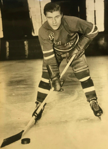 Tony Leswick 1947 New York Rangers