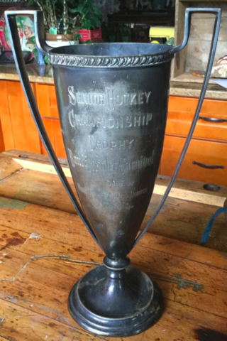 Banff Winter Carnival 1919 Senior Hockey Championship Trophy