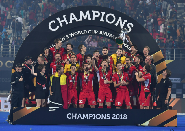 Belgium Red Lions 2018 Men's Hockey World Cup Champions