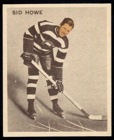 Sid Howe Hockey Card 1933 Ice Kings World Wide Gum No. 72 Syd Howe