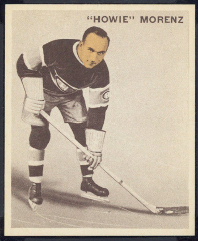 Howie Morenz Hockey Card 1933 Ice Kings World Wide Gum #36