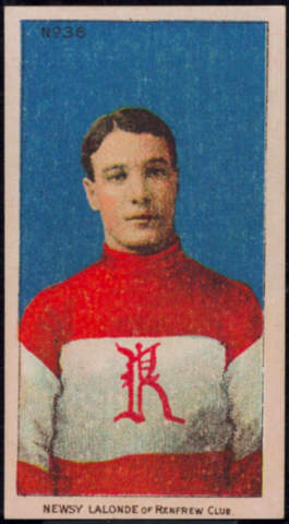 Newsy Lalonde Hockey Card 1910 C56 Imperial Tobacco #36