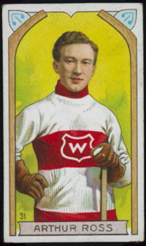 Arthur Ross Hockey Card 1911 C55 Imperial Tobacco No. 31